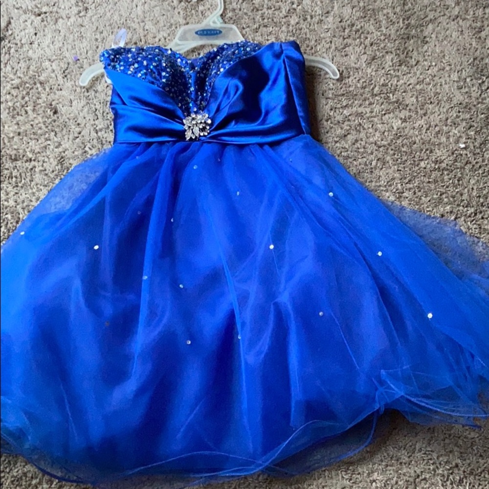 Royal blue homecoming / prom dress